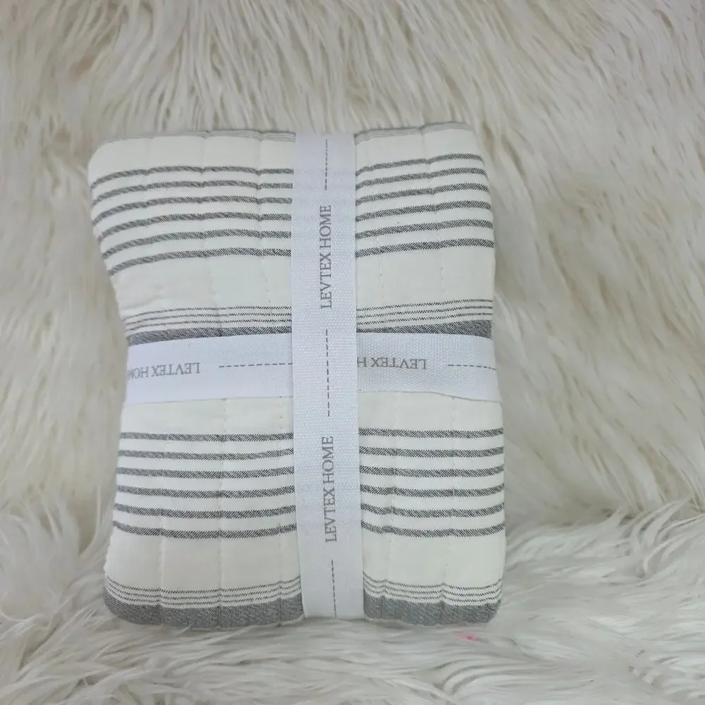 Camden Grey Euro Sham - Set of 2 - Levtex Home